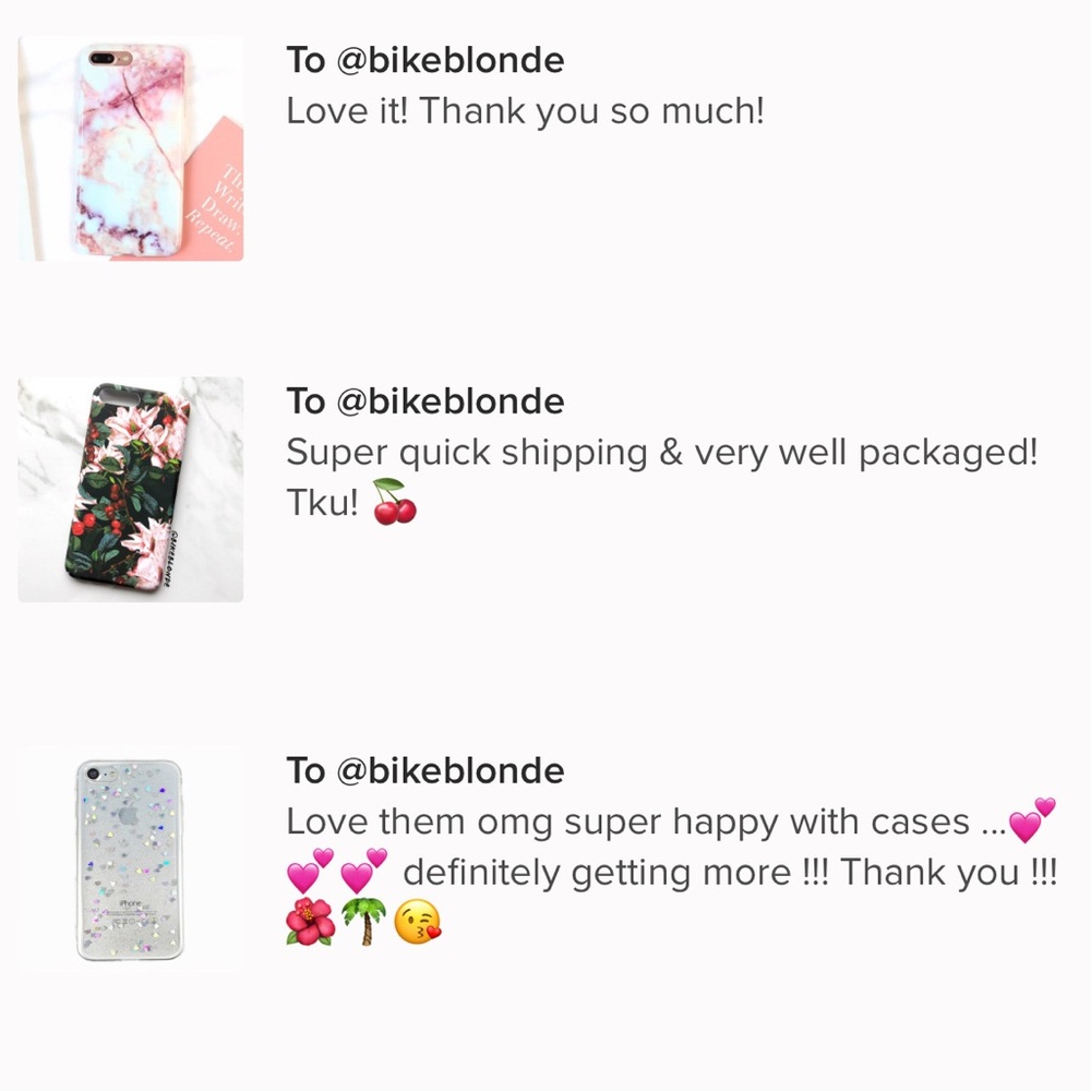 LAST 1! iPhone 7+/8+ Floral Cherry Phone Case - Picture 4 of 4